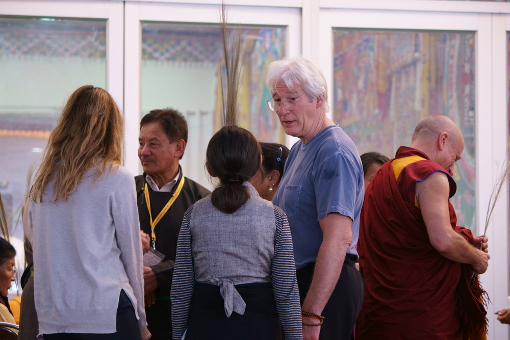 Richard Gere come to attend the Kalachakra festival 2017