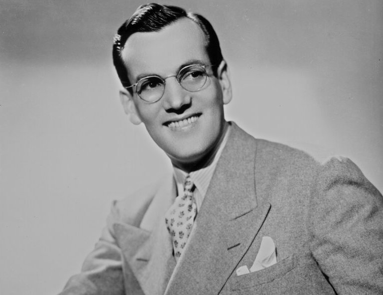Photo of Glenn Miller in a suit