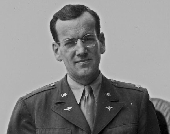 Glen Miller in a uniform
