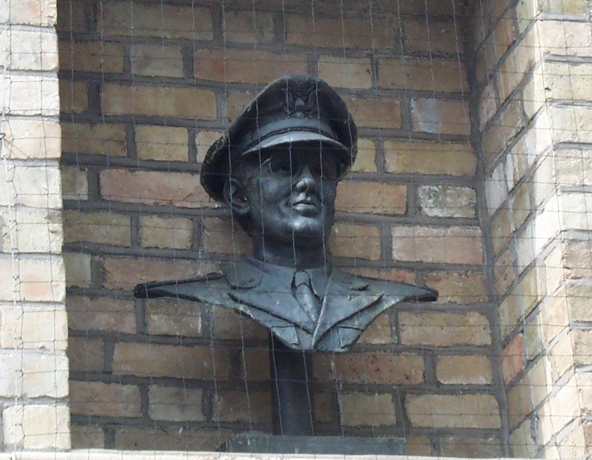 Bronze bust of Glenn Miller