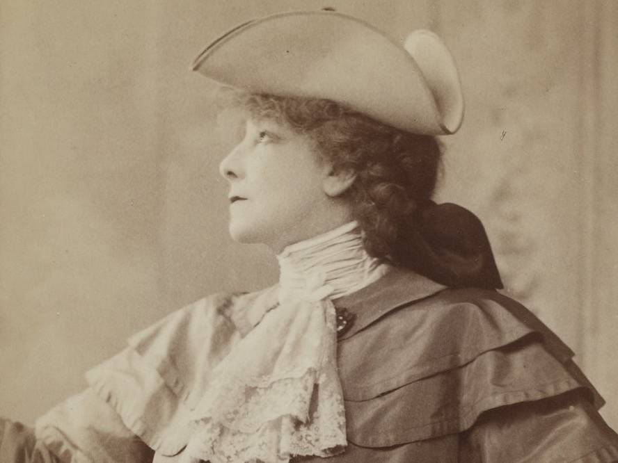 Sarah Bernhardt As Adrienne Lecouvreur