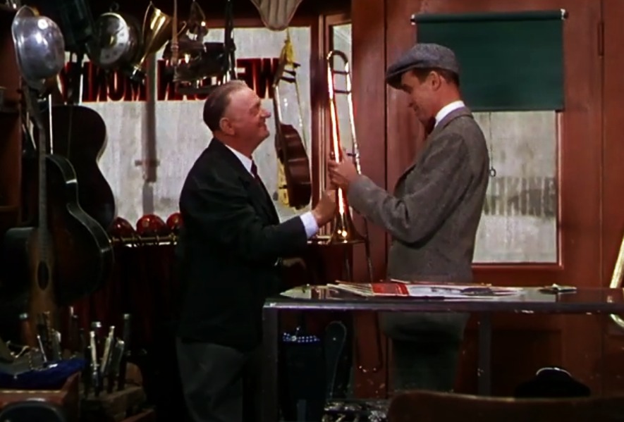 Screenshot of the movie The Glenn Miller Story