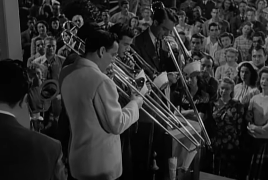 Screenshot of the movie Orchestra Wives