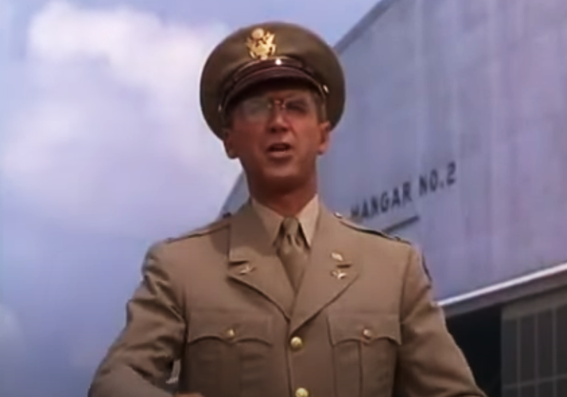 Screenshot of the movie The Glenn Miller Story