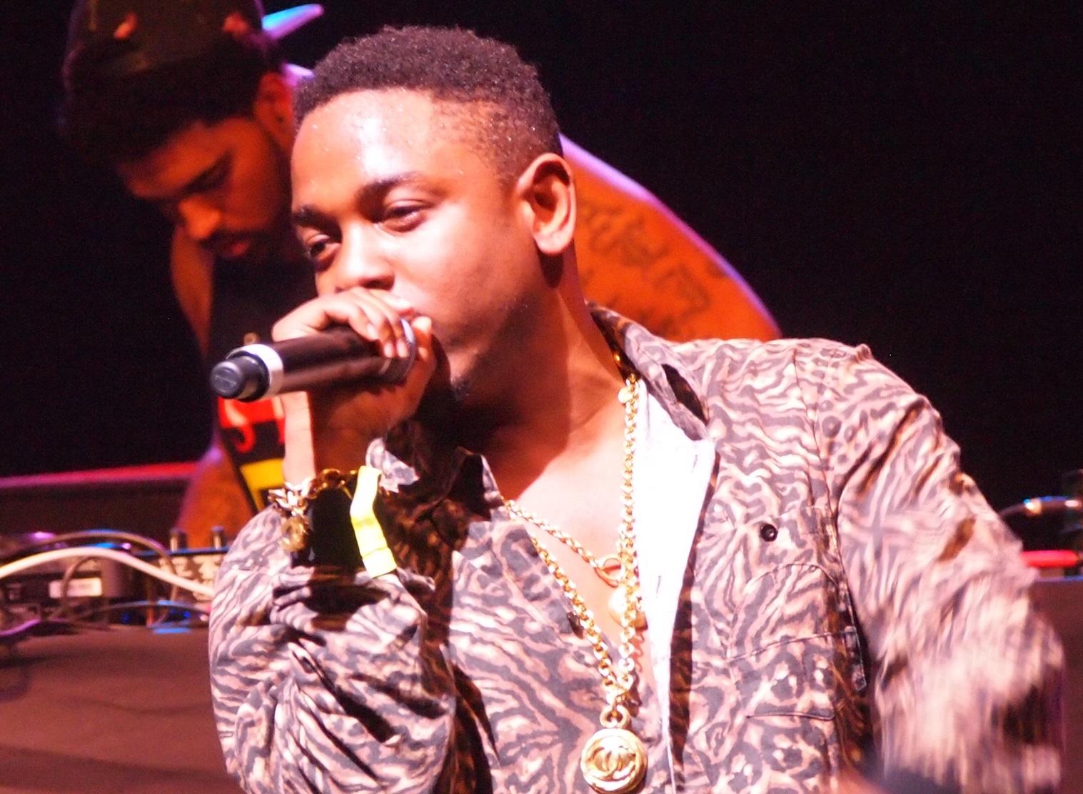 Kendrick Lamar performs Thursday night at Bonnaroo