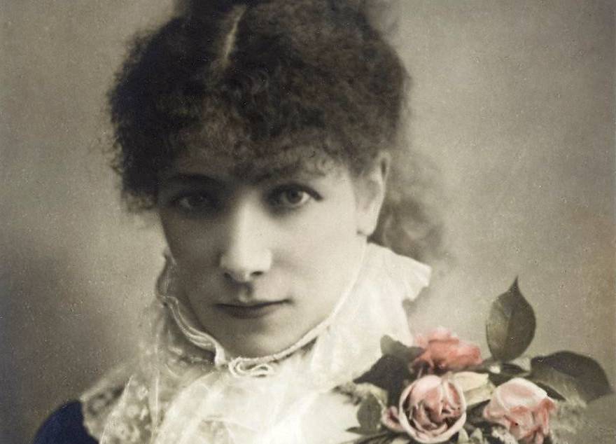 Portrait of Sarah Bernhardt as Marguerite Gautier