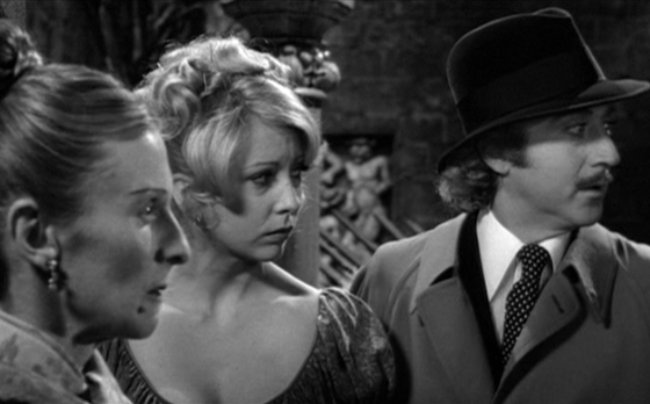 Photo during the set of Young Frankenstein