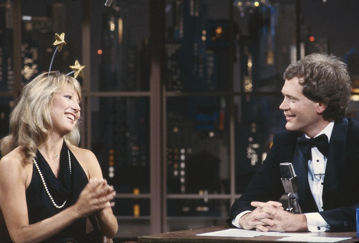 Teri Garr With David Letterman