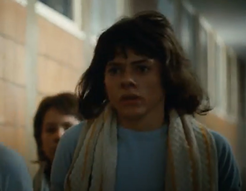 A visually captivating still taken from a pivotal moment in the film The 14 (1973)