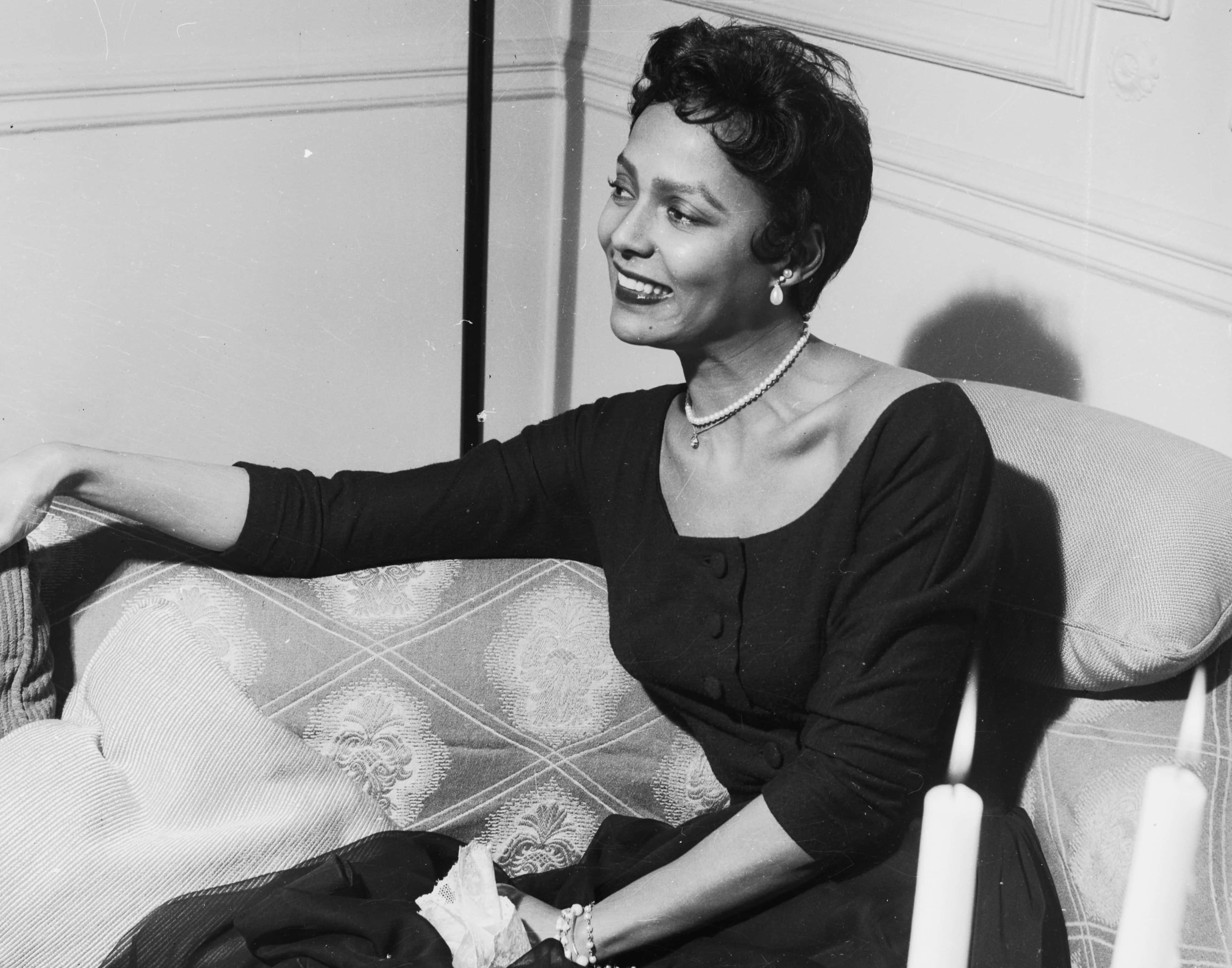 American singer and actress Dorothy Dandridge