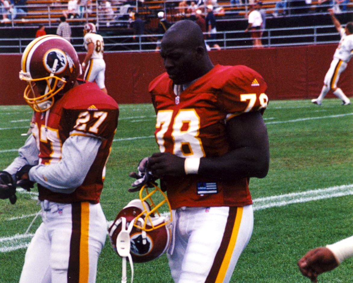 Bruce Smith during a game