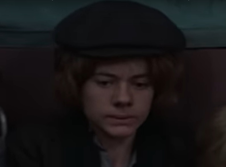 A visually captivating still taken from a pivotal moment in the film Flight of the Doves (1971)