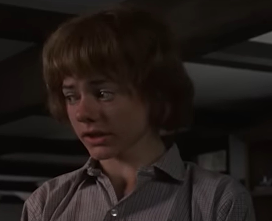 A visually captivating still taken from a pivotal moment in the film Flight of the Doves (1971)