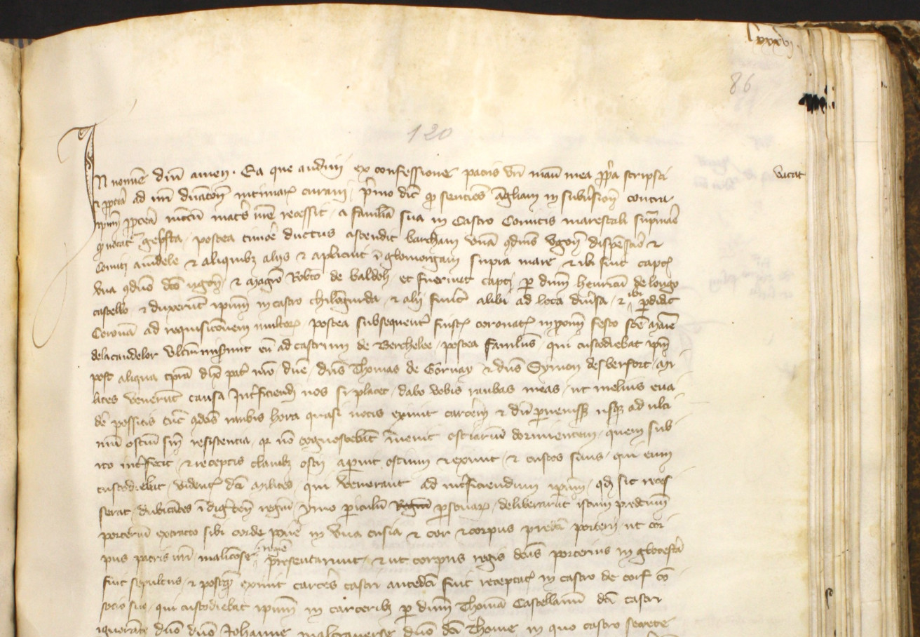 The Fieschi Letter written by Manuele Fieschi