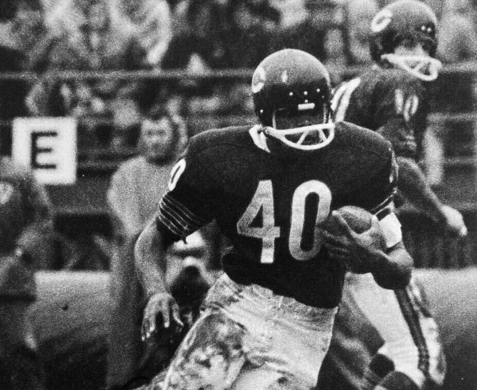 Gale Sayers during a game