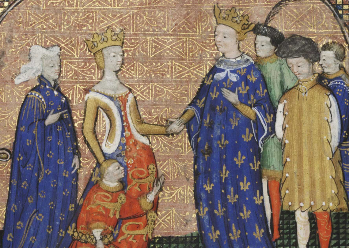 Illustration from an edition of Froissart's Chronicles