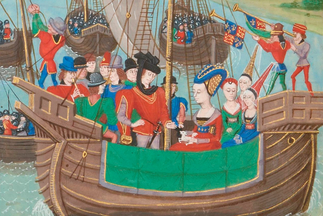 Isabelle of France sails back to England
