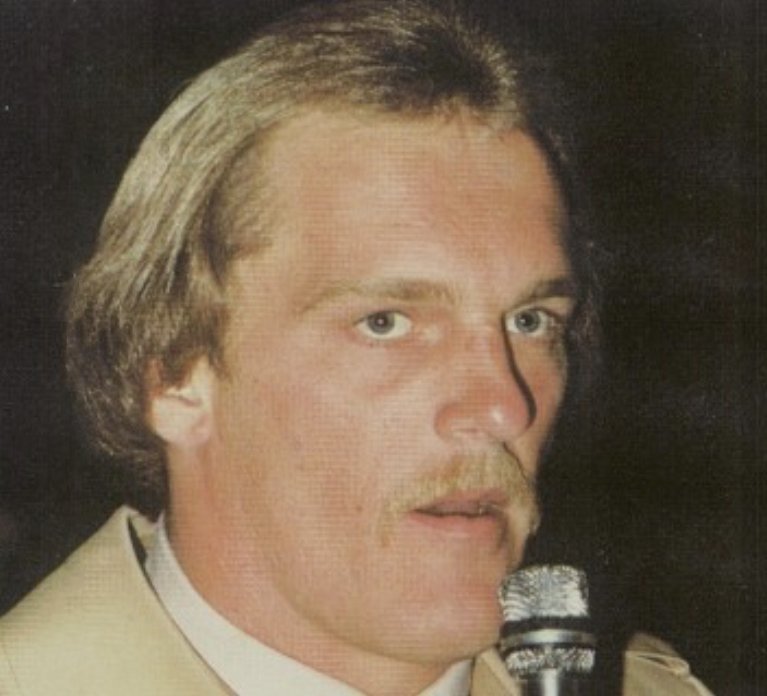 Jack Lambert being interviewed 