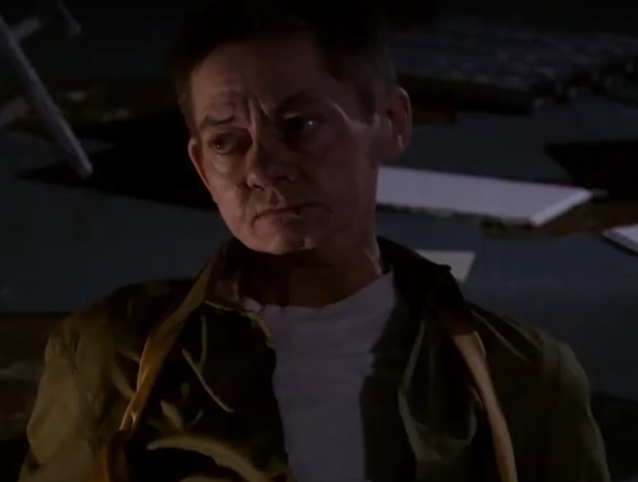 A visually captivating still taken from a pivotal moment in the film Moussaka & Chips (2005)