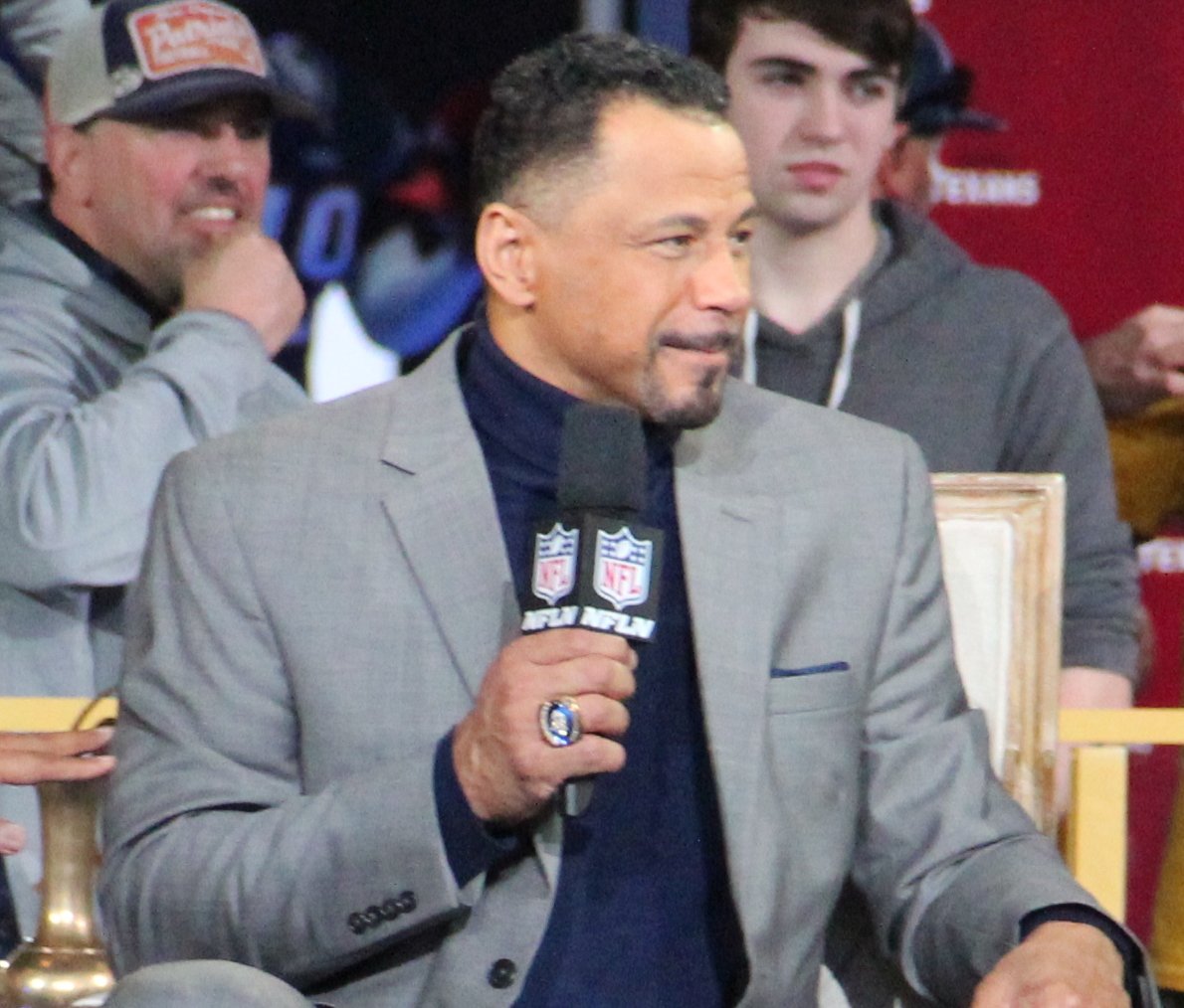 Rod Woodson at the Super Bowl LIII