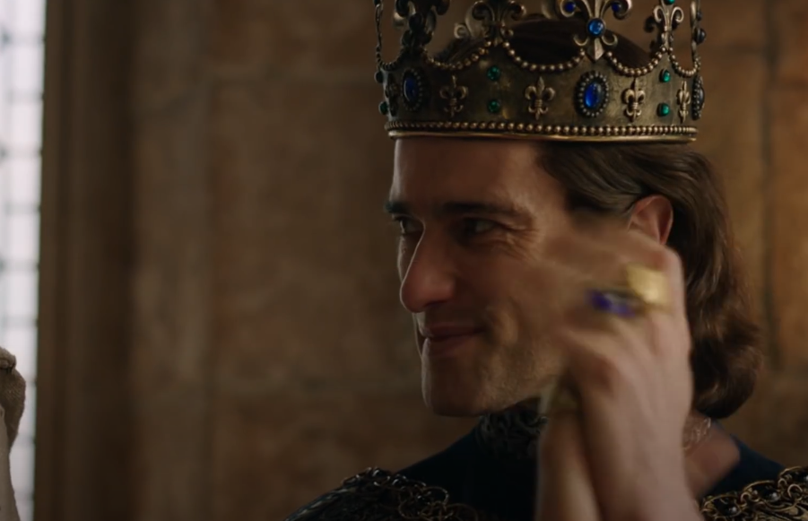 A screenshot of the TV Show Knightfall