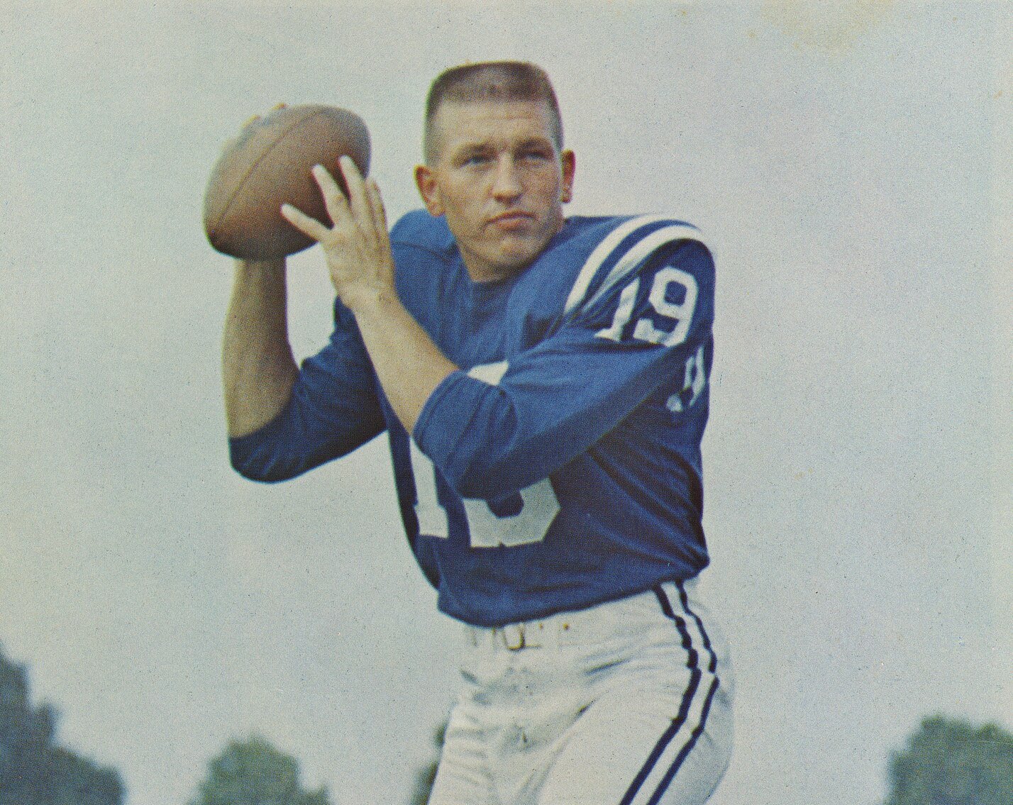 Baltimore Colts quarterback Johnny Unitas, 1963