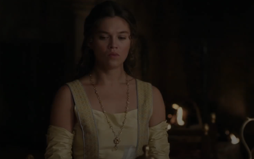 A screenshot of the TV Show Knightfall