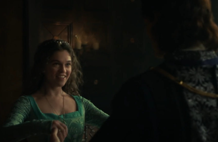 A screenshot of the TV Show Knightfall