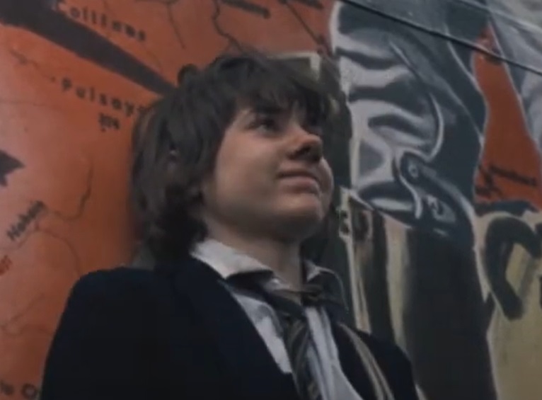 A visually captivating still taken from a pivotal moment in the film Melody (1971)