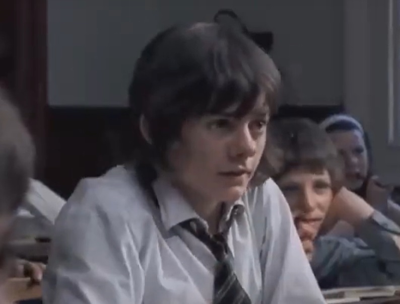 A visually captivating still taken from a pivotal moment in the film Melody (1971)