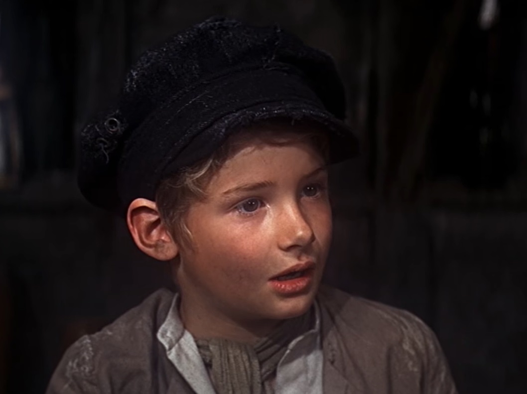 A visually captivating still taken from a pivotal moment in the film Oliver! (1968)