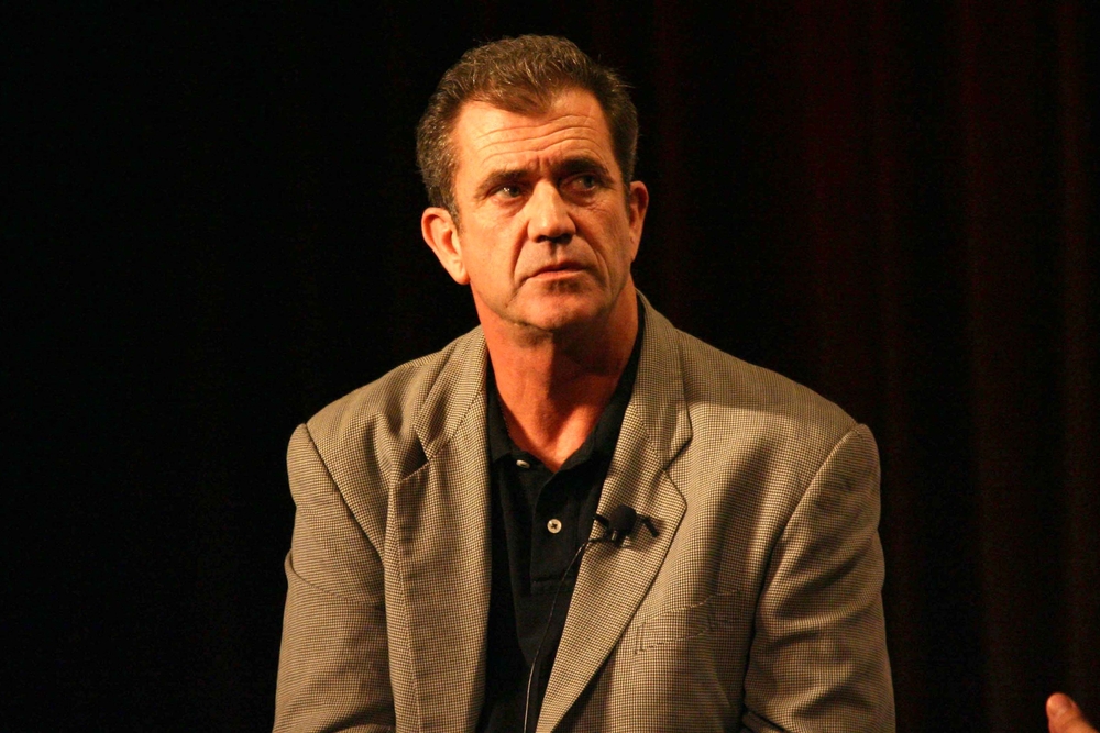 Portrait Photo of Mel Gibson at Beverly Hilton Hotel