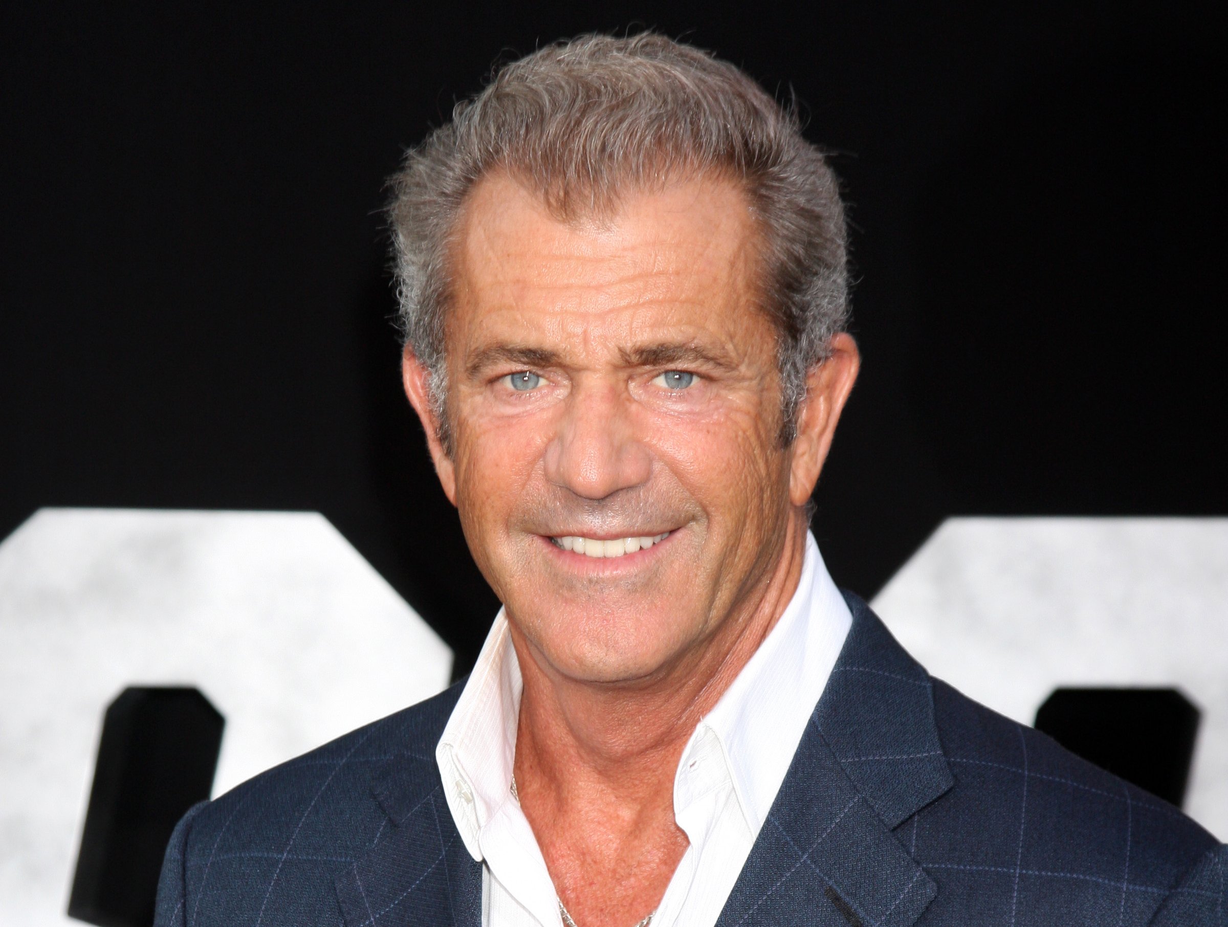 Mel Gibson at the "Expendables 3" Premiere in Los Angeles