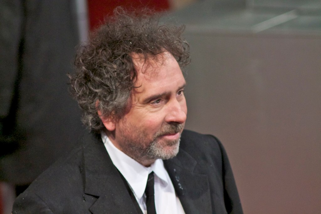 Close up of Tim Burton
