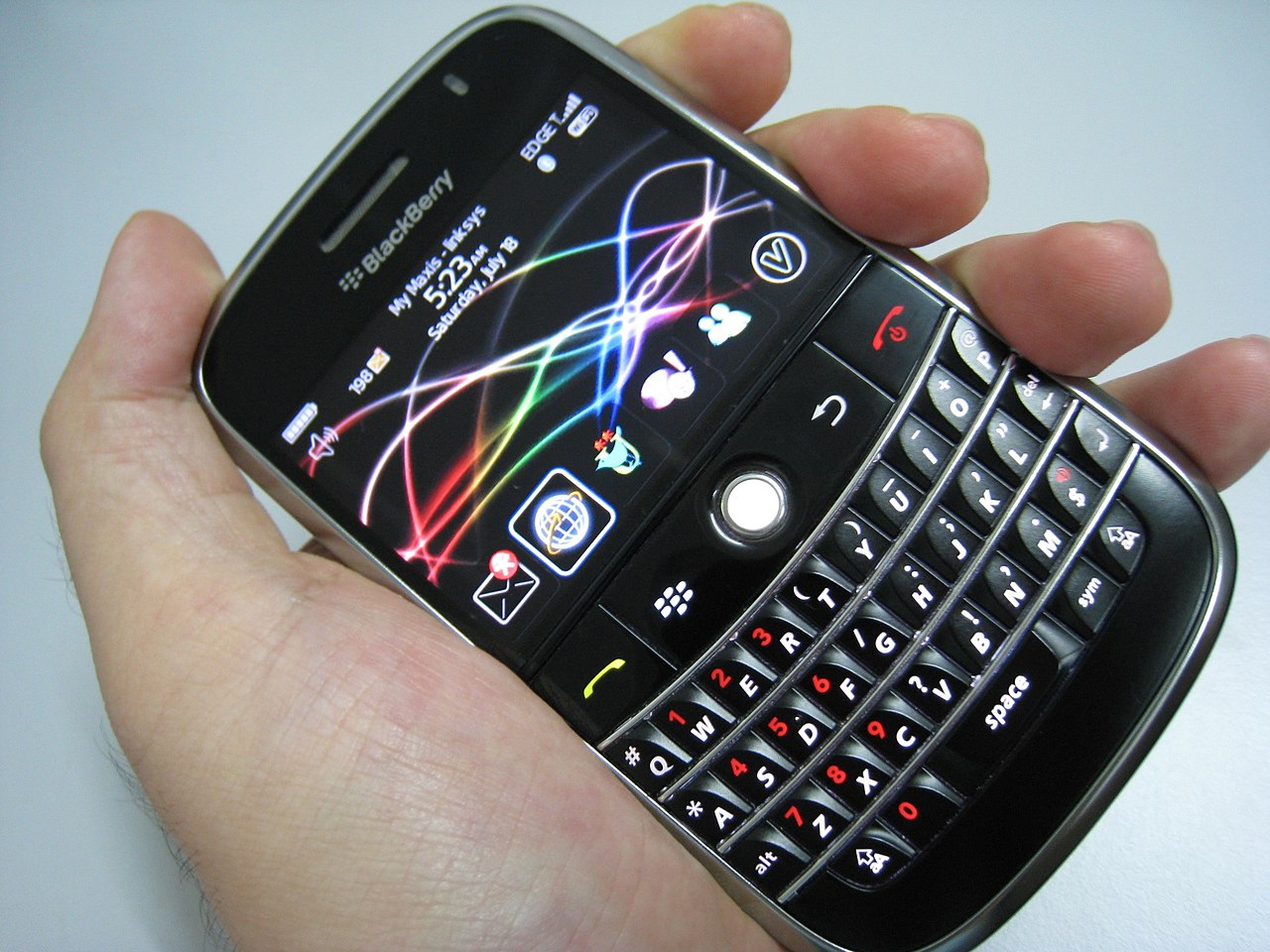 Blackberry Bold In Hand