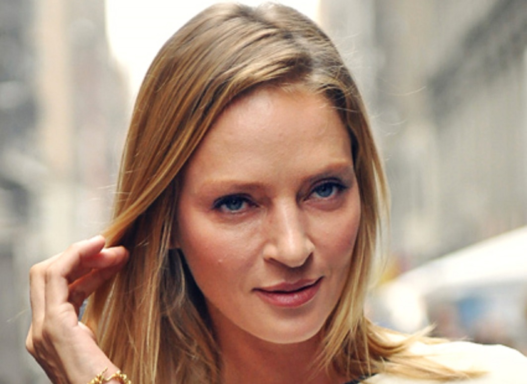 Uma Thurman attending the Calvin Klein Collection Spring - 2012 New York City