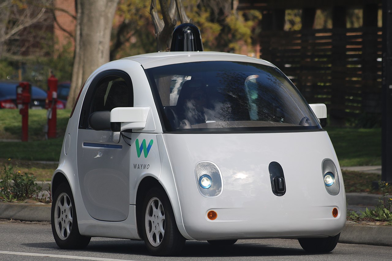 Waymo Self-Driving Car Front View