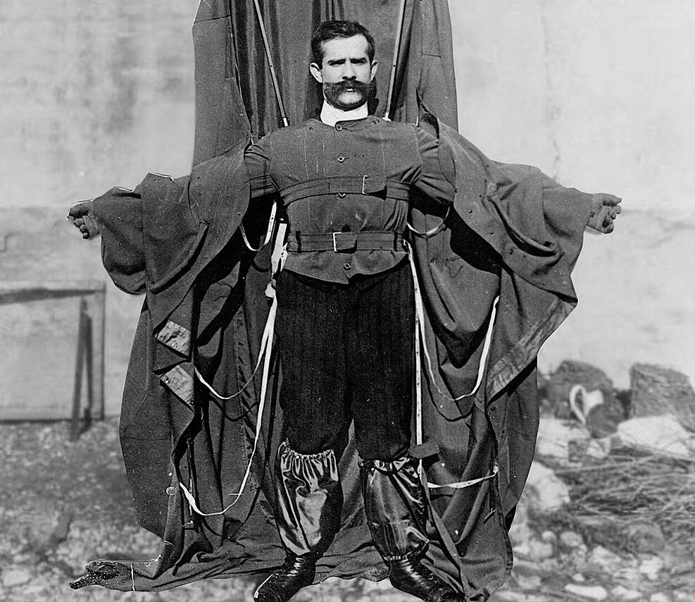 Franz Reichelt's parachute
