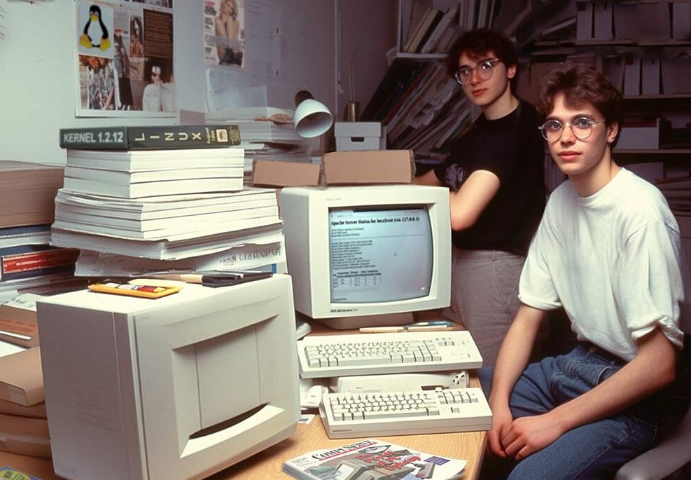 First Apache Web Server in Europe