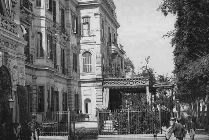 Shepheard's Hotel in Cairo