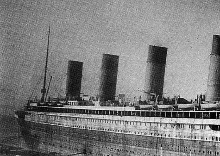 Titanic Under Construction