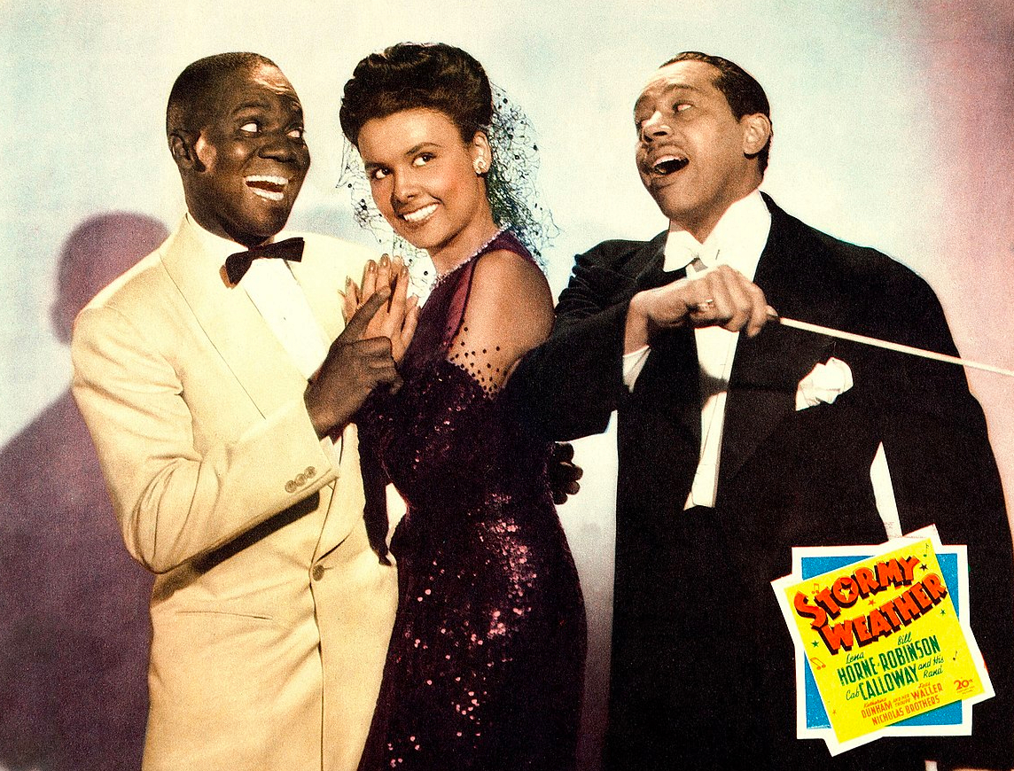 Lobby card for the American release of the 1943 musical film Stormy Weather