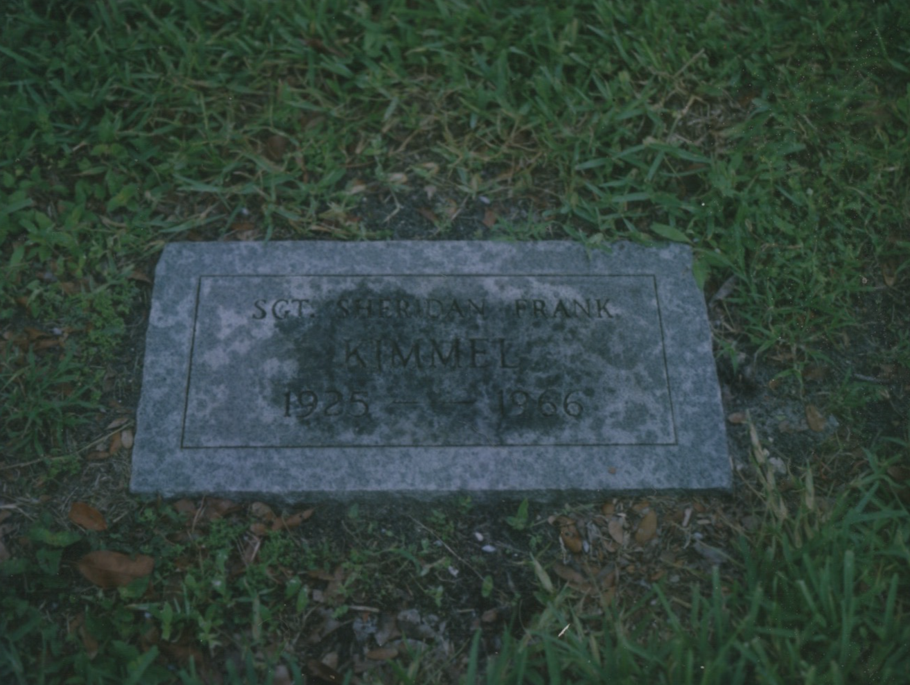 Seridan Kimmel's Grave