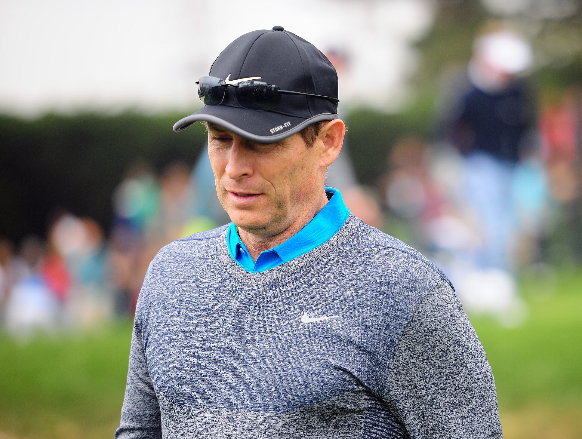 Steve Young in a golf tournament