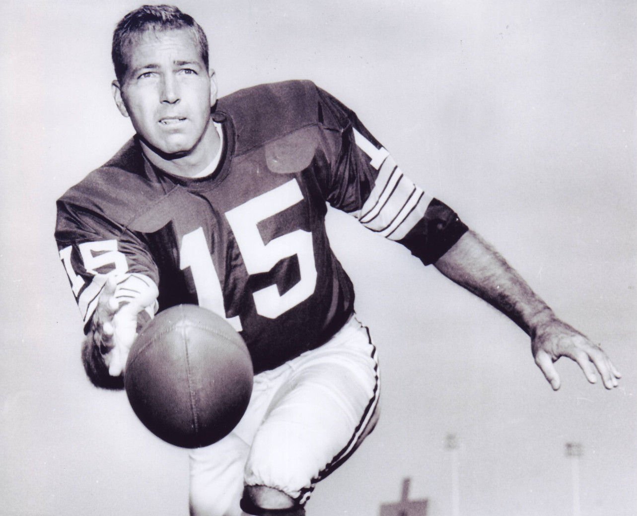 Bart Starr in the field