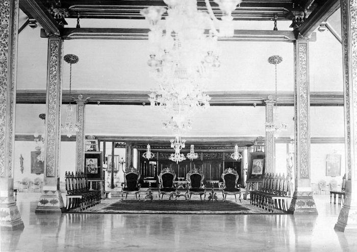 Photo of a vintage ballroom