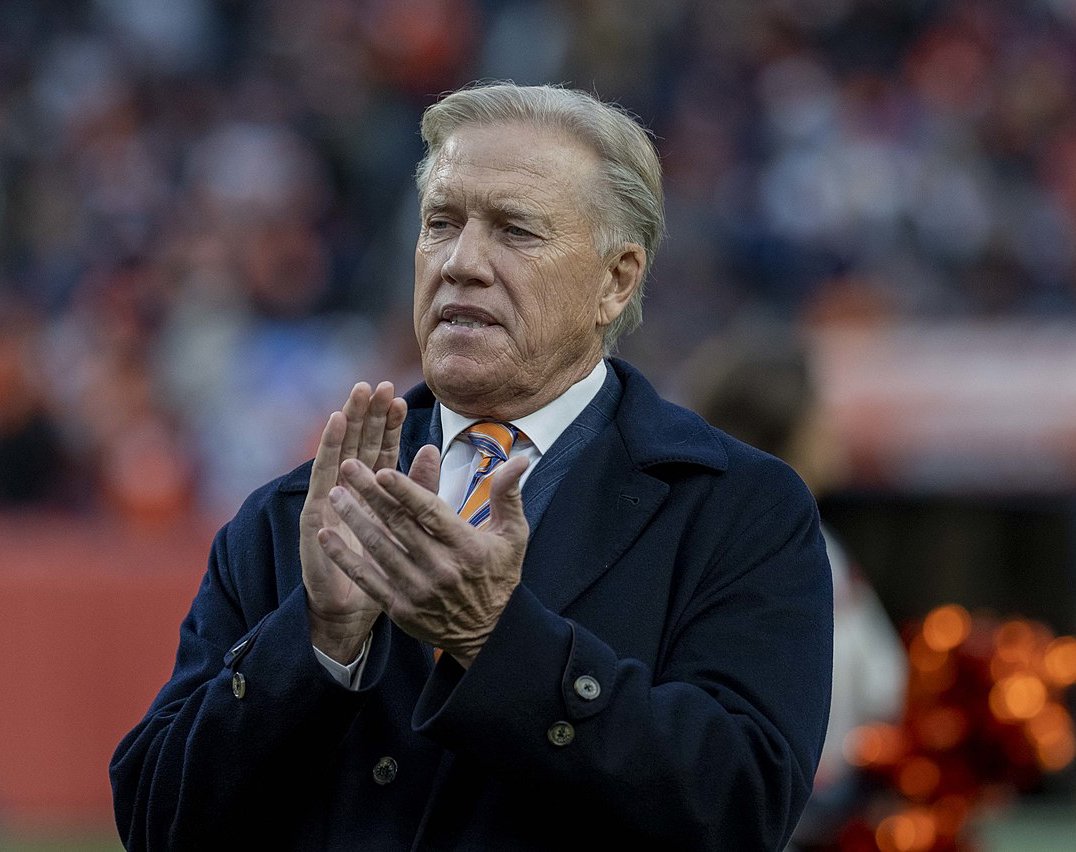 John Elway at a game in Oct 2021