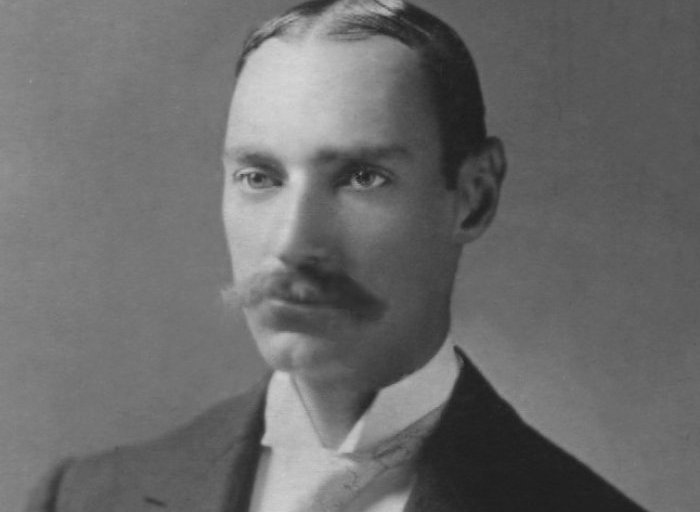 Portrait of John Jacob Astor IV in a suit