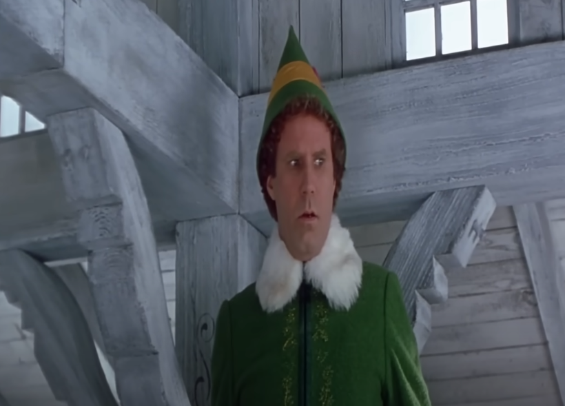 Screenshot of the movie Elf