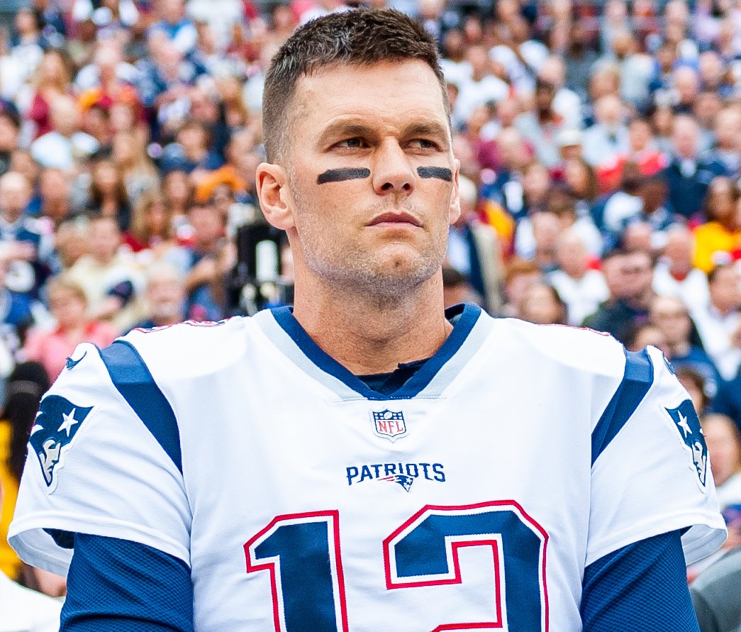 Tom Brady in 2019 during a game